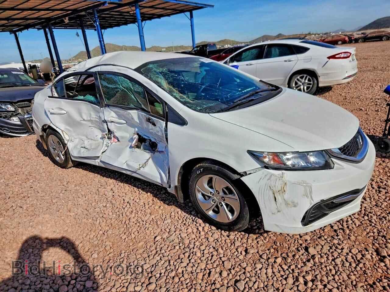2014 HONDA CIVIC - VIN: 19XFB2F55EE047221 - Фото 4