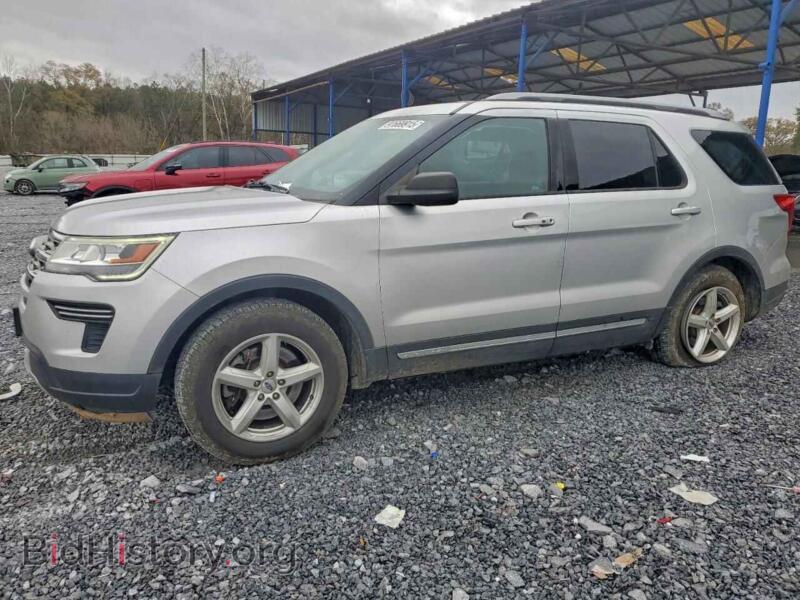2018 Ford EXPLORER XLT (VIN 1FM5K7D84JGA04839) — фото 1 из 13, Copart, повреждение: бок