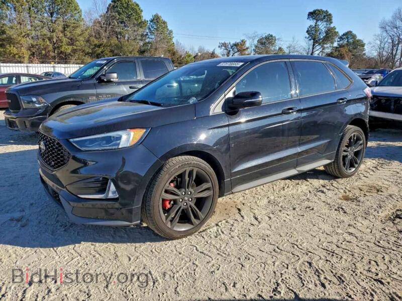 2019 Ford EDGE Titanium (VIN 2FMPK3K93KBB43902) — photo 1 of 13, Copart, damage: rear end