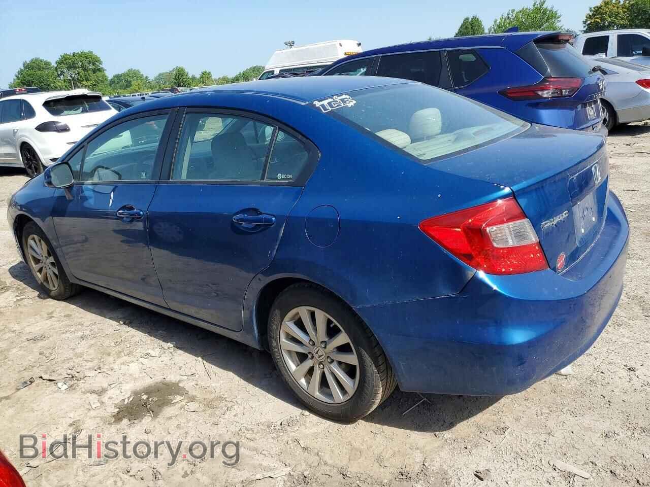 2012 HONDA CIVIC - VIN: 2HGFB2F84CH544886 - Фото 2