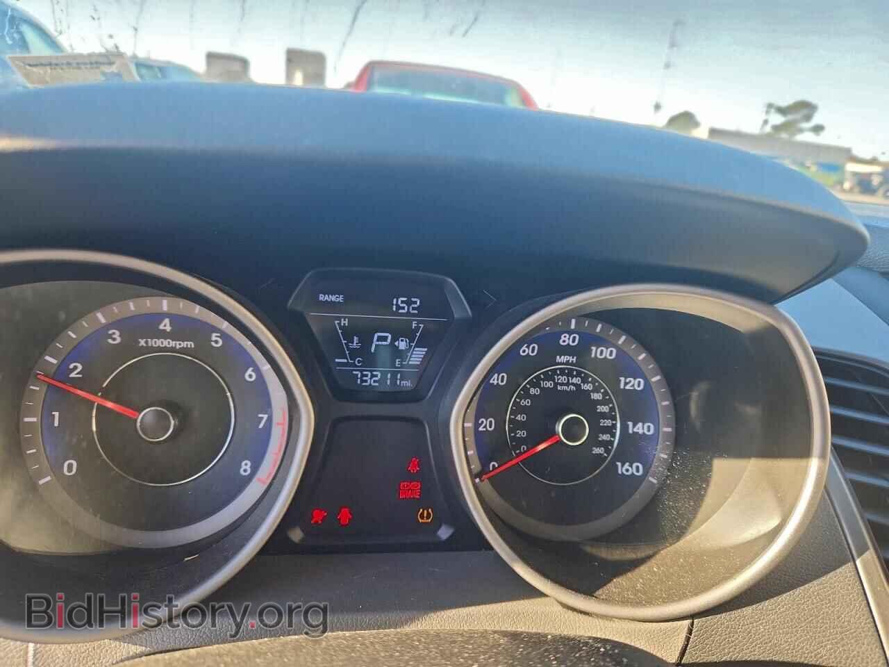 2014 HYUNDAI ELANTRA - VIN: KMHDH4AE1EU180998 - Фото 9