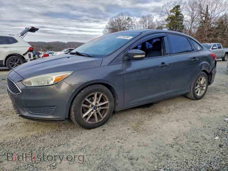 2015 Ford FOCUS SE (VIN 1FADP3F29FL259140) — фото 1 из 12, Copart, повреждение: задняя часть