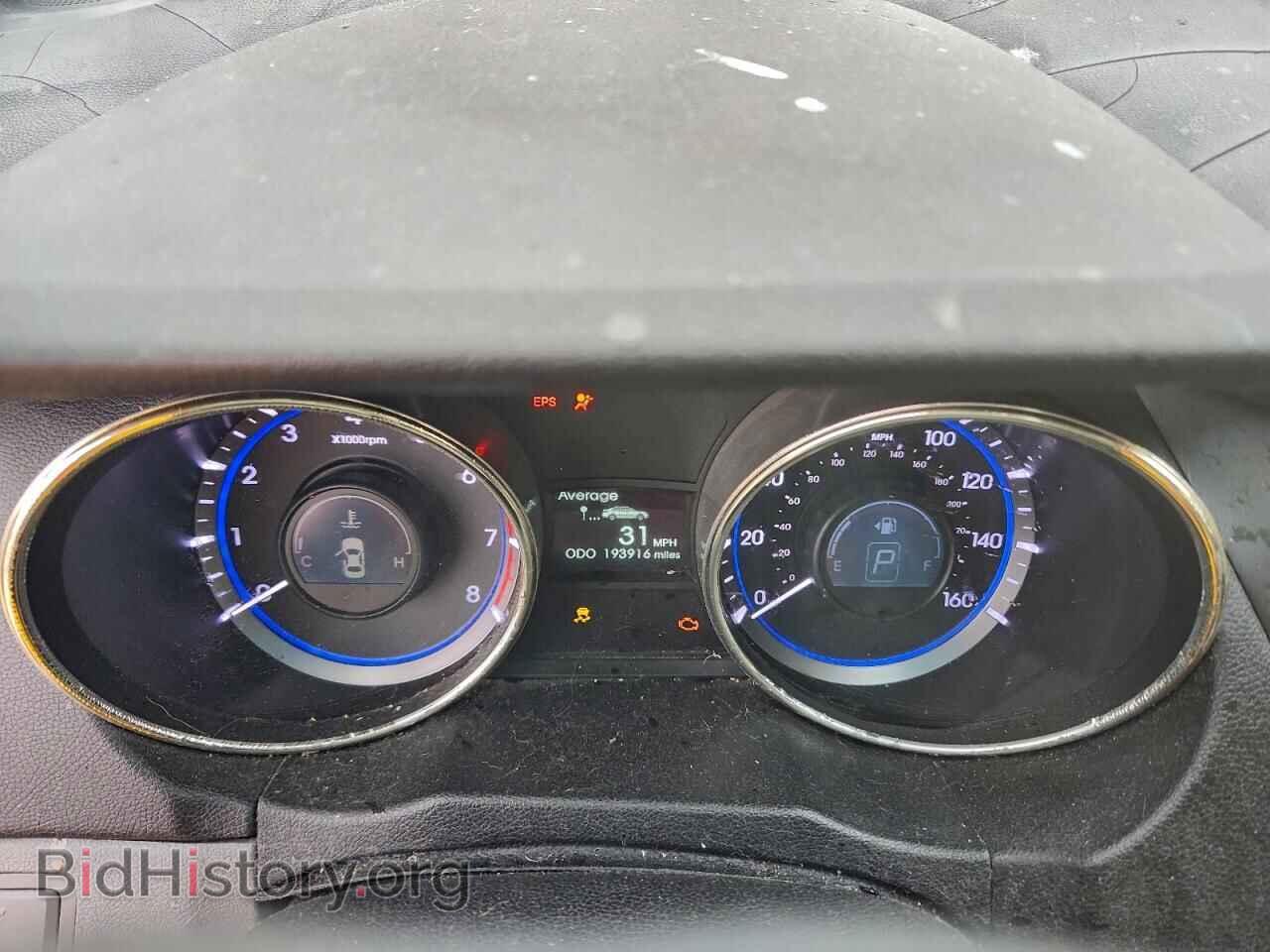 2012 HYUNDAI SONATA - VIN: 5NPEB4AC2CH332318 - Фото 9