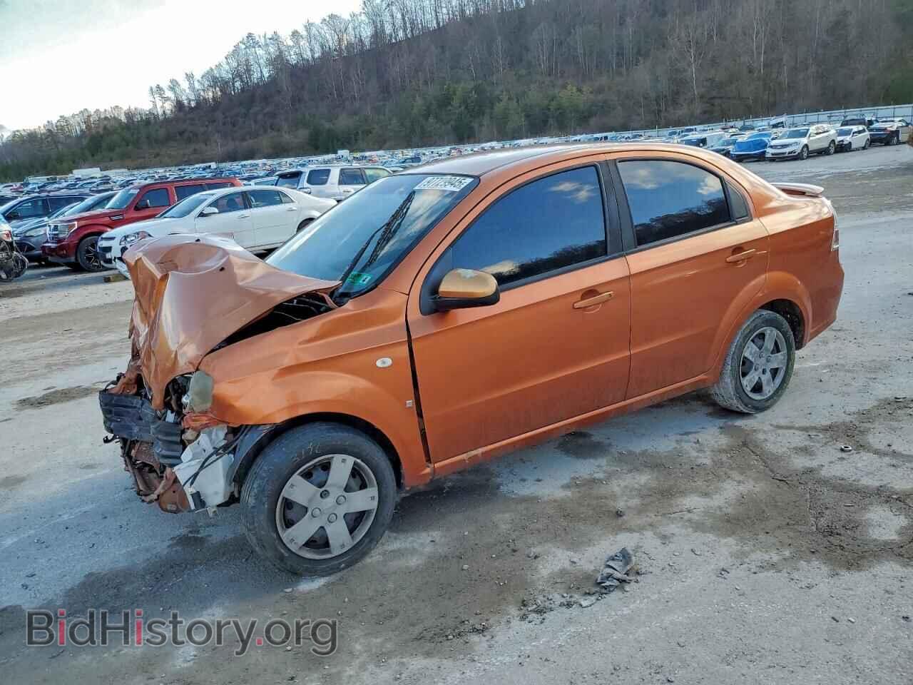 Фотография KL1TD56697B108875 - CHEVROLET AVEO 2007