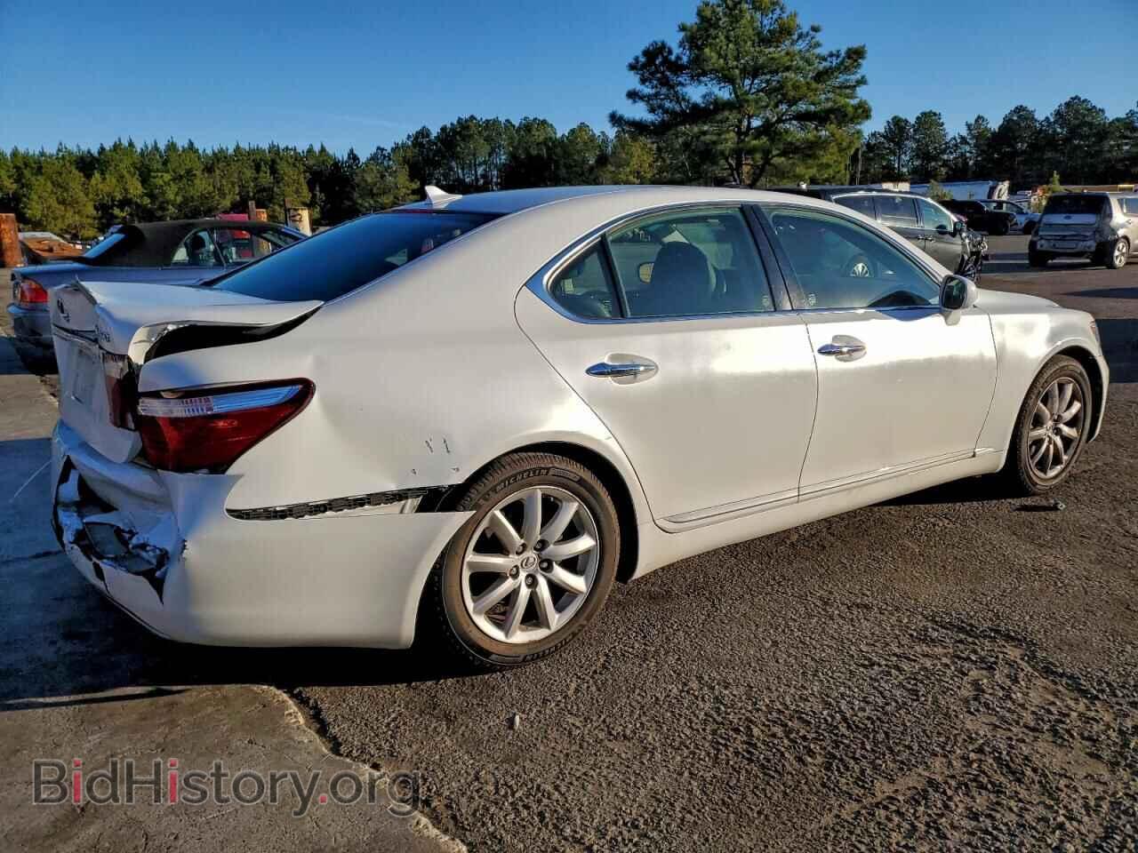 2007 LEXUS LS460 - VIN: JTHBL46F675040596 - Фото 3