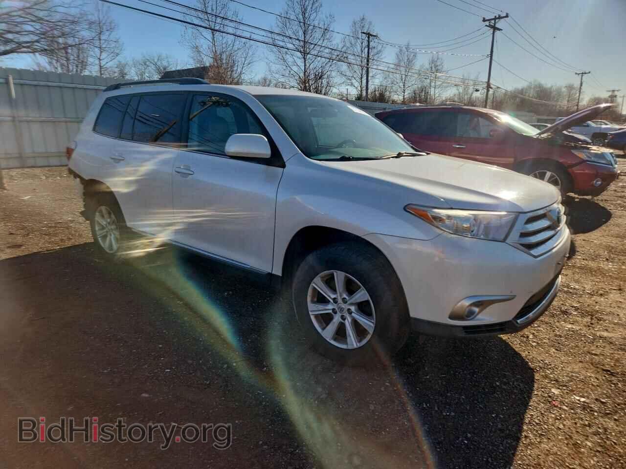 2012 TOYOTA HIGHLANDER - VIN: 5TDBK3EHXCS106167 - Фото 4