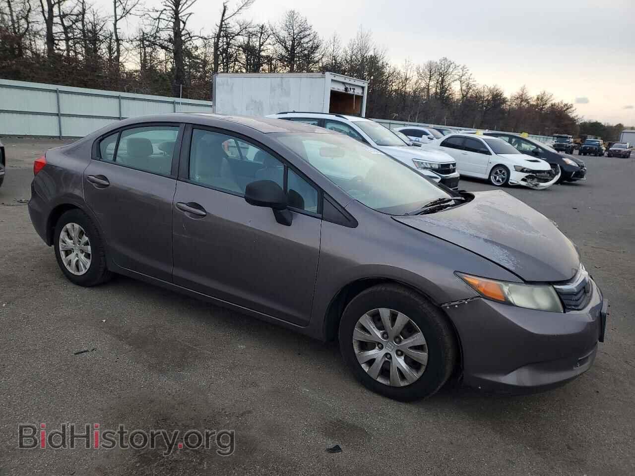 2012 HONDA CIVIC - VIN: 2HGFB2F57CH525027 - Фото 4