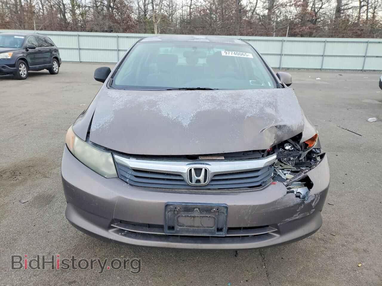 2012 HONDA CIVIC - VIN: 2HGFB2F57CH525027 - Фото 5