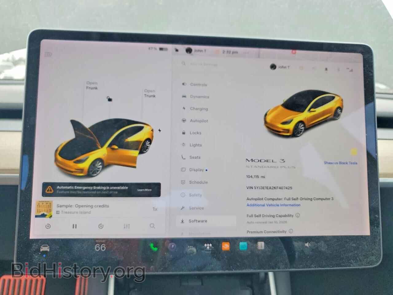 2019 TESLA MODEL 3 - VIN: 5YJ3E1EA2KF407425 - Photo 9