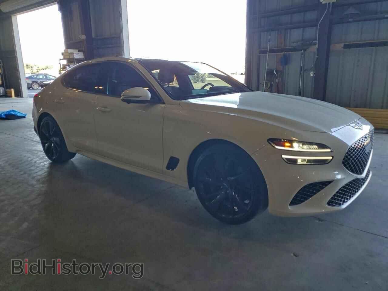 2023 GENESIS G70 BASE - VIN: KMTG54TEXPU128393 - Фото 4