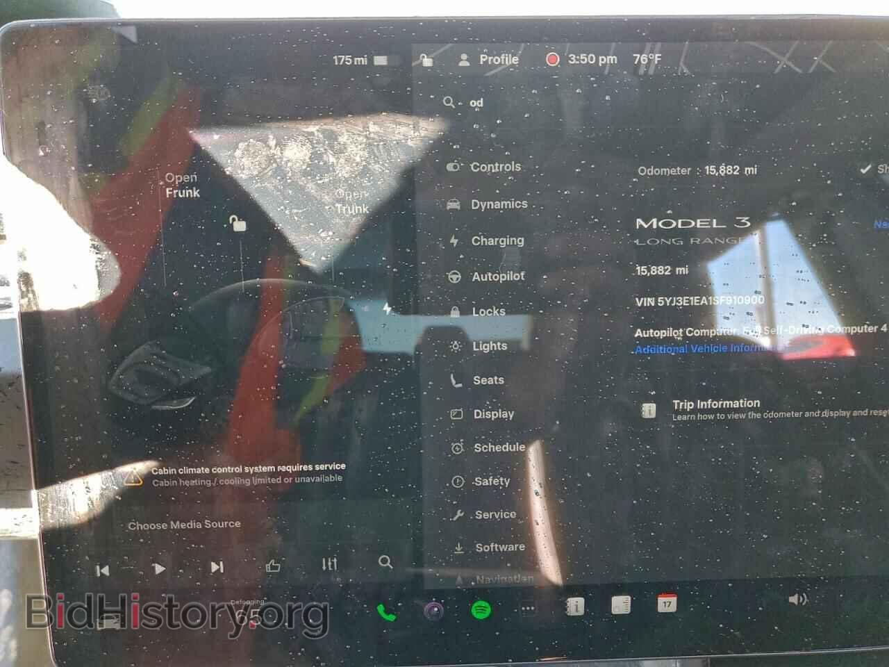 2025 TESLA MODEL 3 - VIN: 5YJ3E1EA1SF910900 - Photo 9