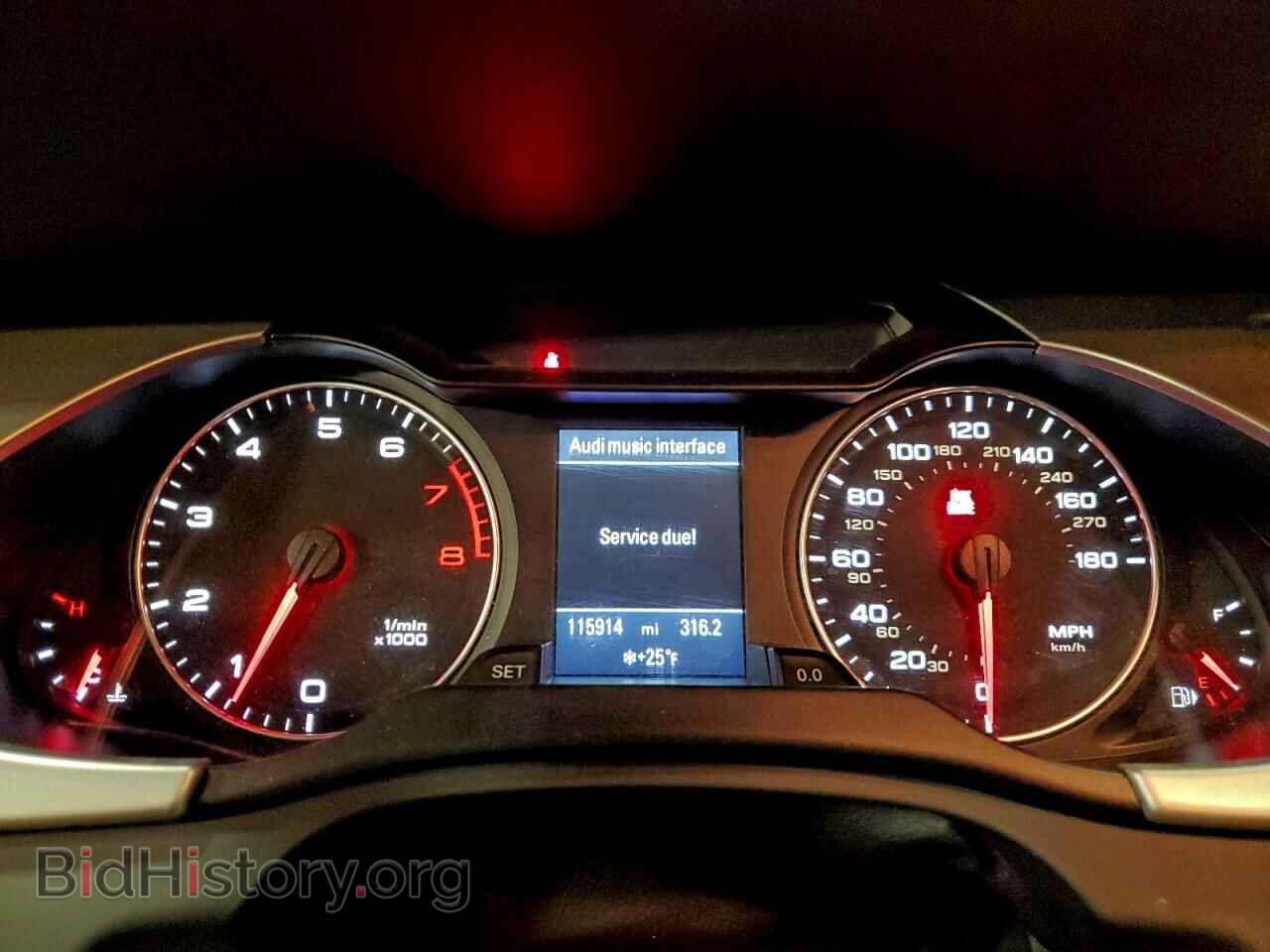 2012 AUDI A4 - VIN: WAUHFBFL3CA113953 - Фото 9