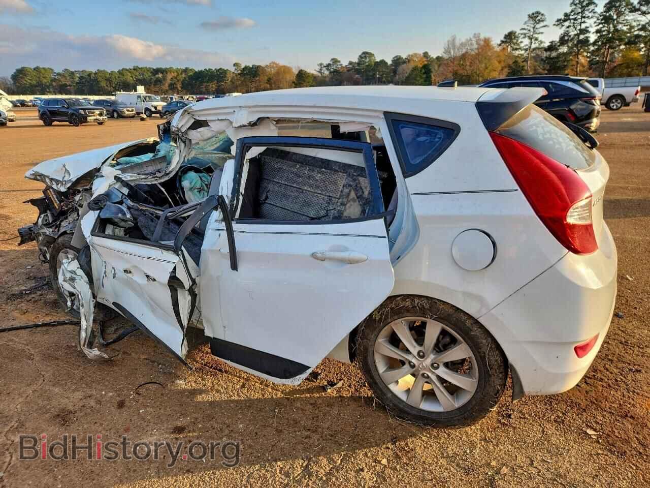 2014 HYUNDAI ACCENT - VIN: KMHCU5AE0EU144653 - Фото 2