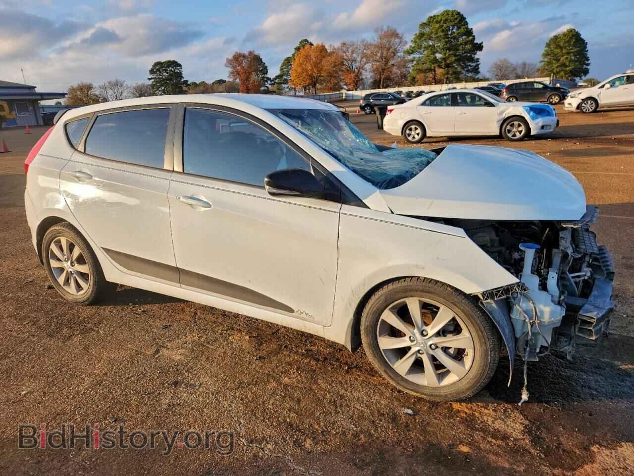 2014 HYUNDAI ACCENT - VIN: KMHCU5AE0EU144653 - Фото 4