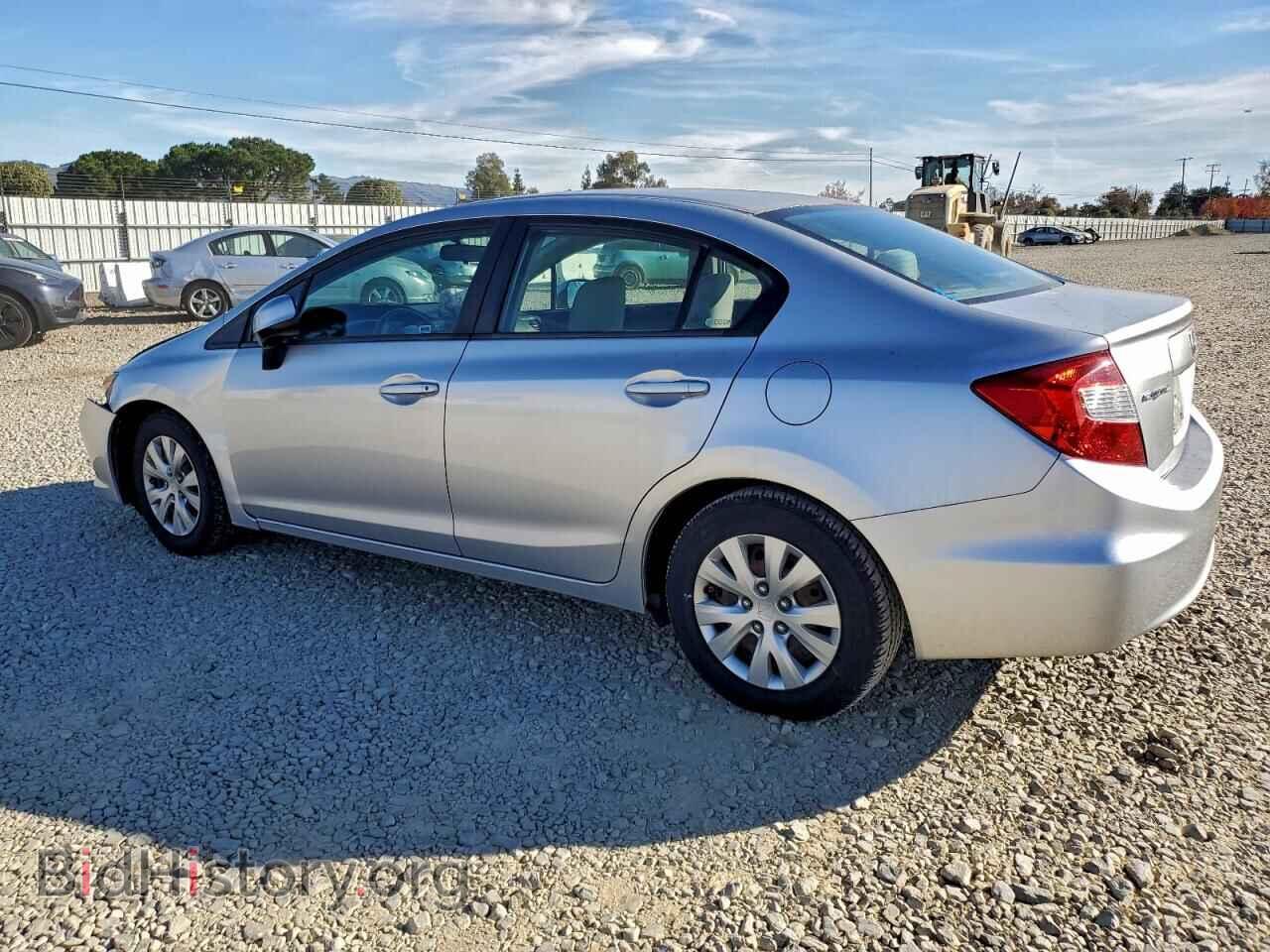 2012 HONDA CIVIC - VIN: 2HGFB2F51CH300103 - Фото 2