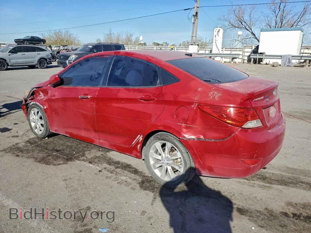 2013 HYUNDAI ACCENT - VIN: KMHCU4AE3DU494741 - Фото 2