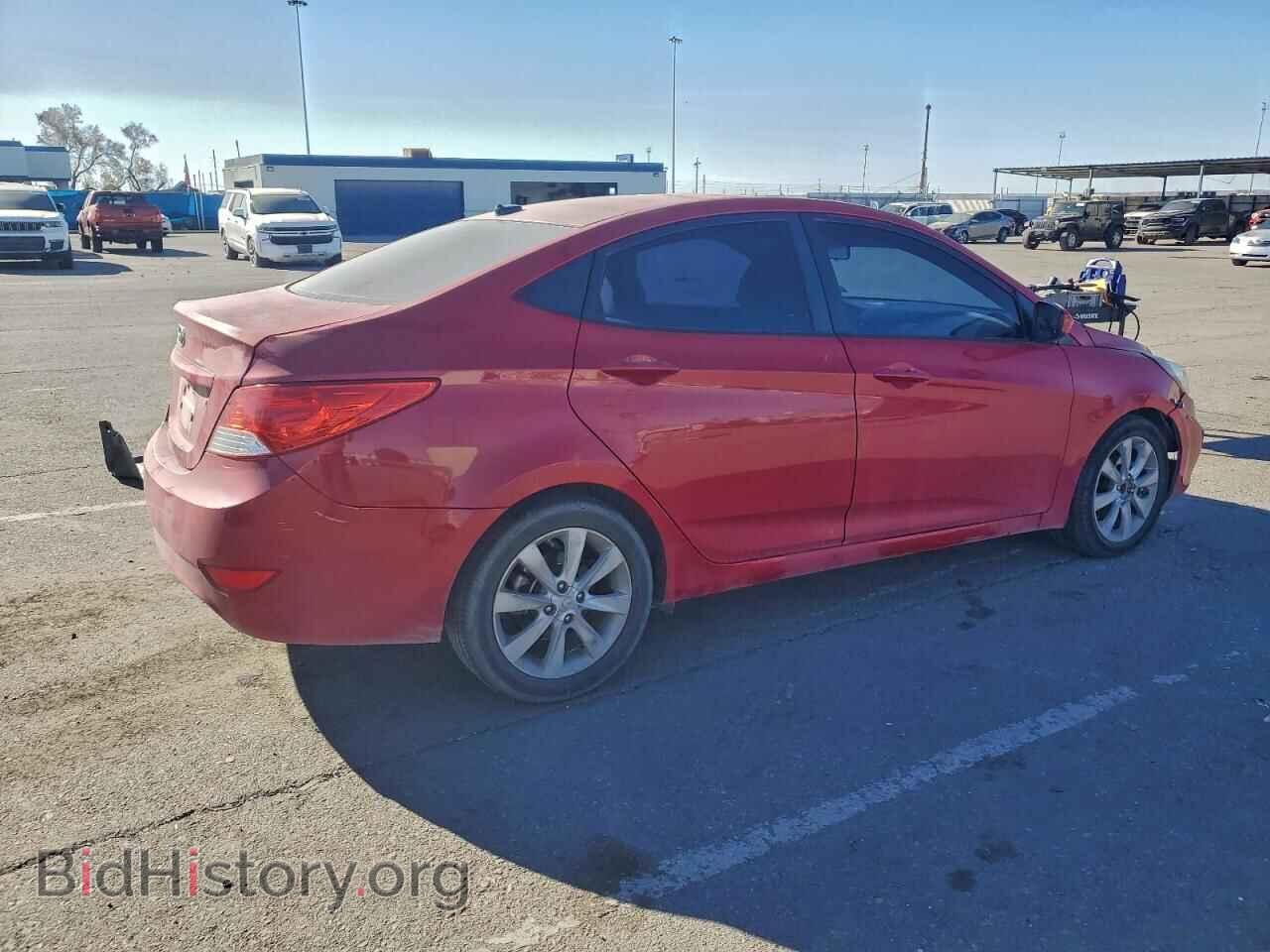 2013 HYUNDAI ACCENT - VIN: KMHCU4AE3DU494741 - Фото 3