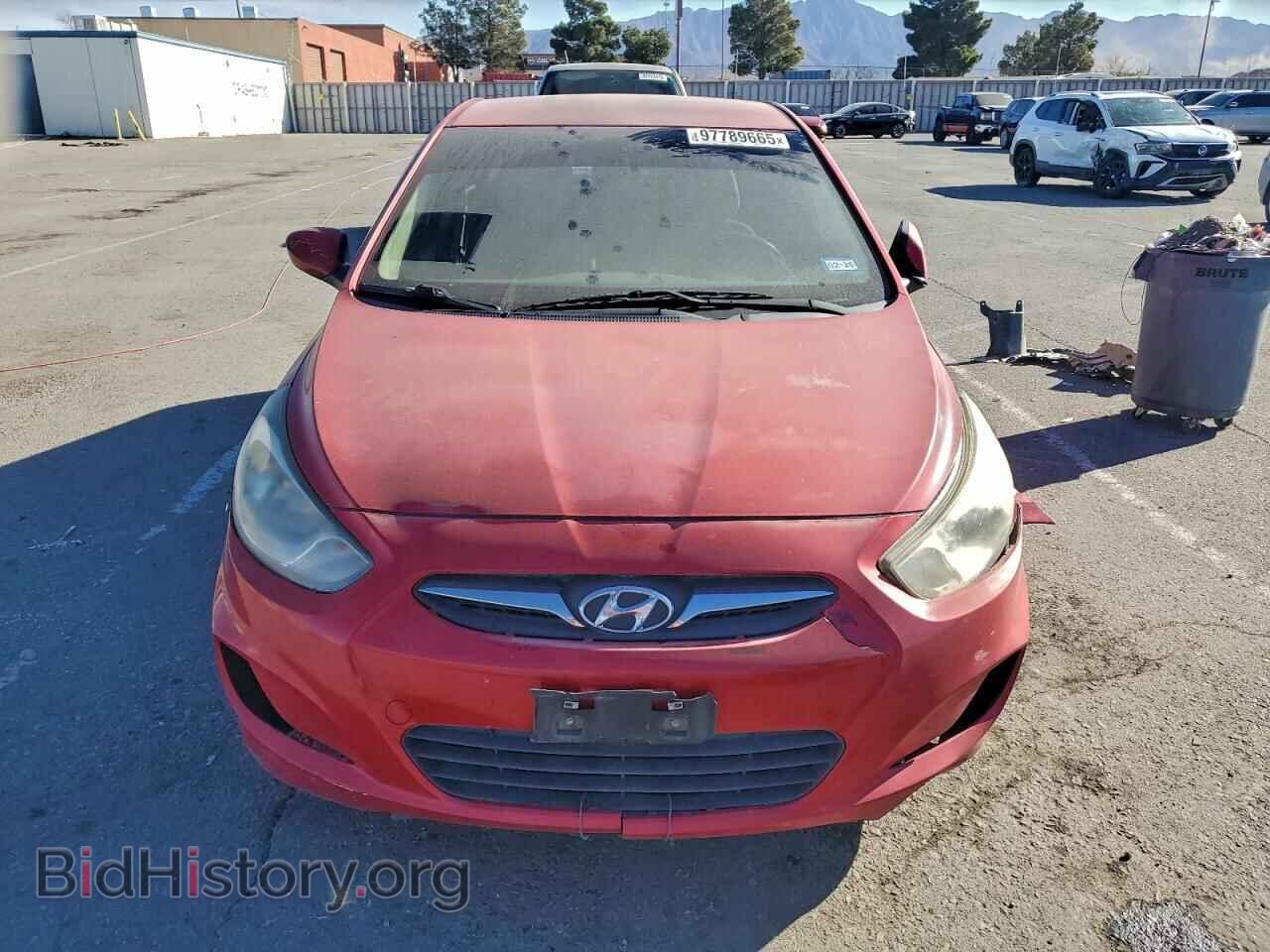2013 HYUNDAI ACCENT - VIN: KMHCU4AE3DU494741 - Фото 5