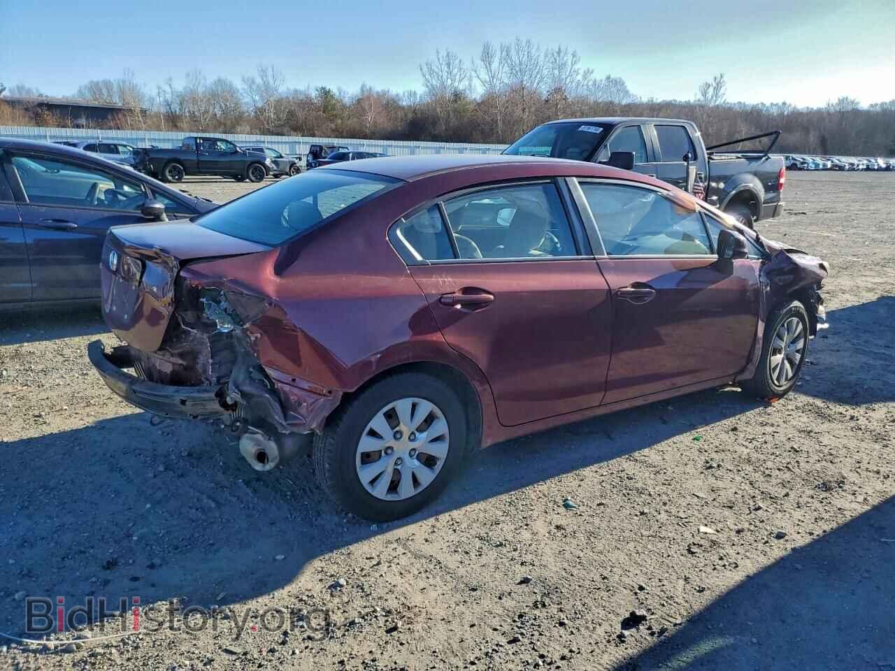 2012 HONDA CIVIC - VIN: 2HGFB2F52CH612611 - Фото 3