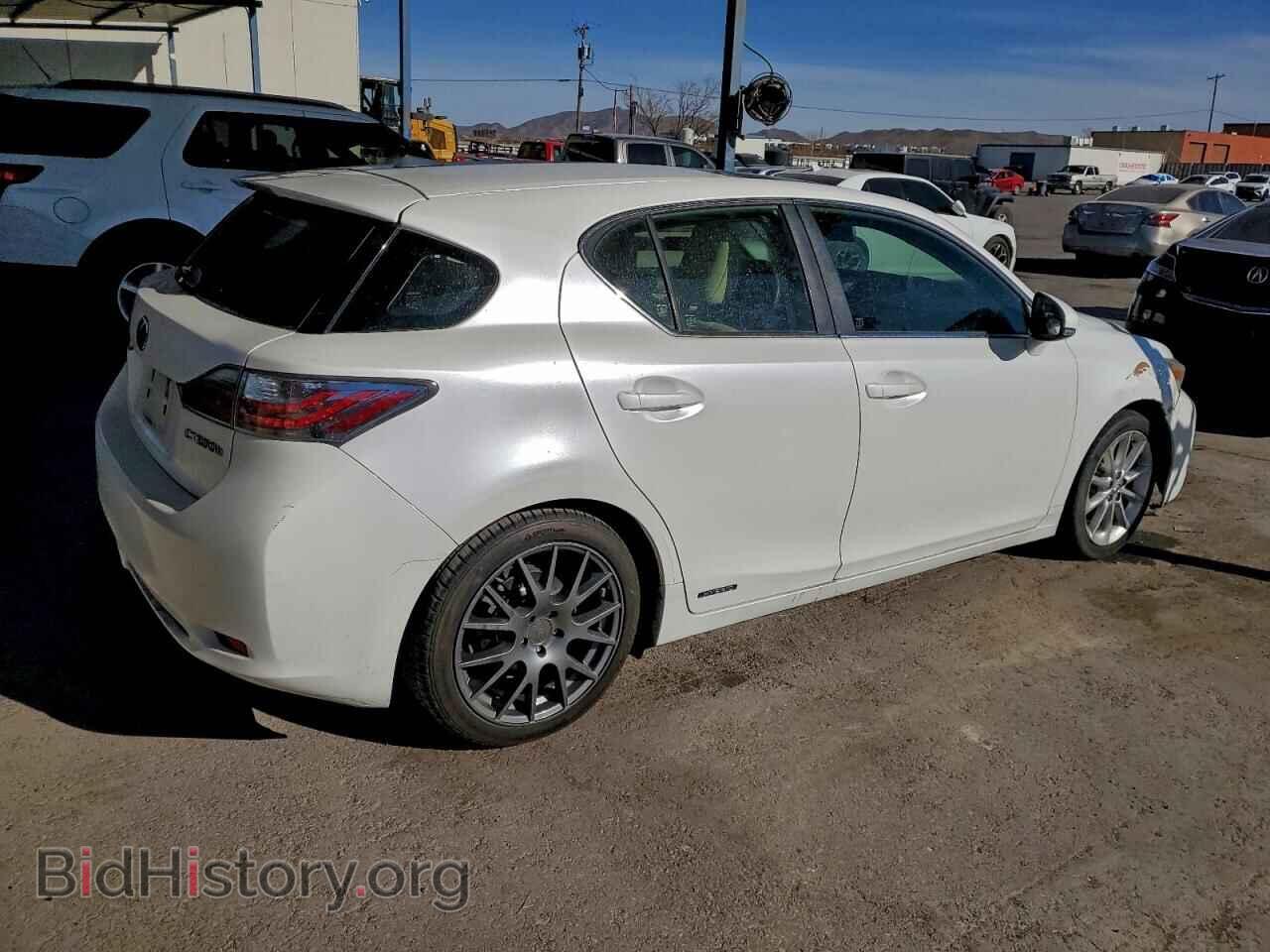 2012 LEXUS CT 200 - VIN: JTHKD5BH0C2103889 - Фото 3