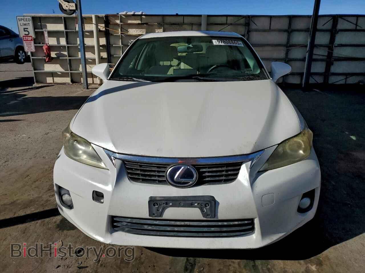 2012 LEXUS CT 200 - VIN: JTHKD5BH0C2103889 - Фото 5