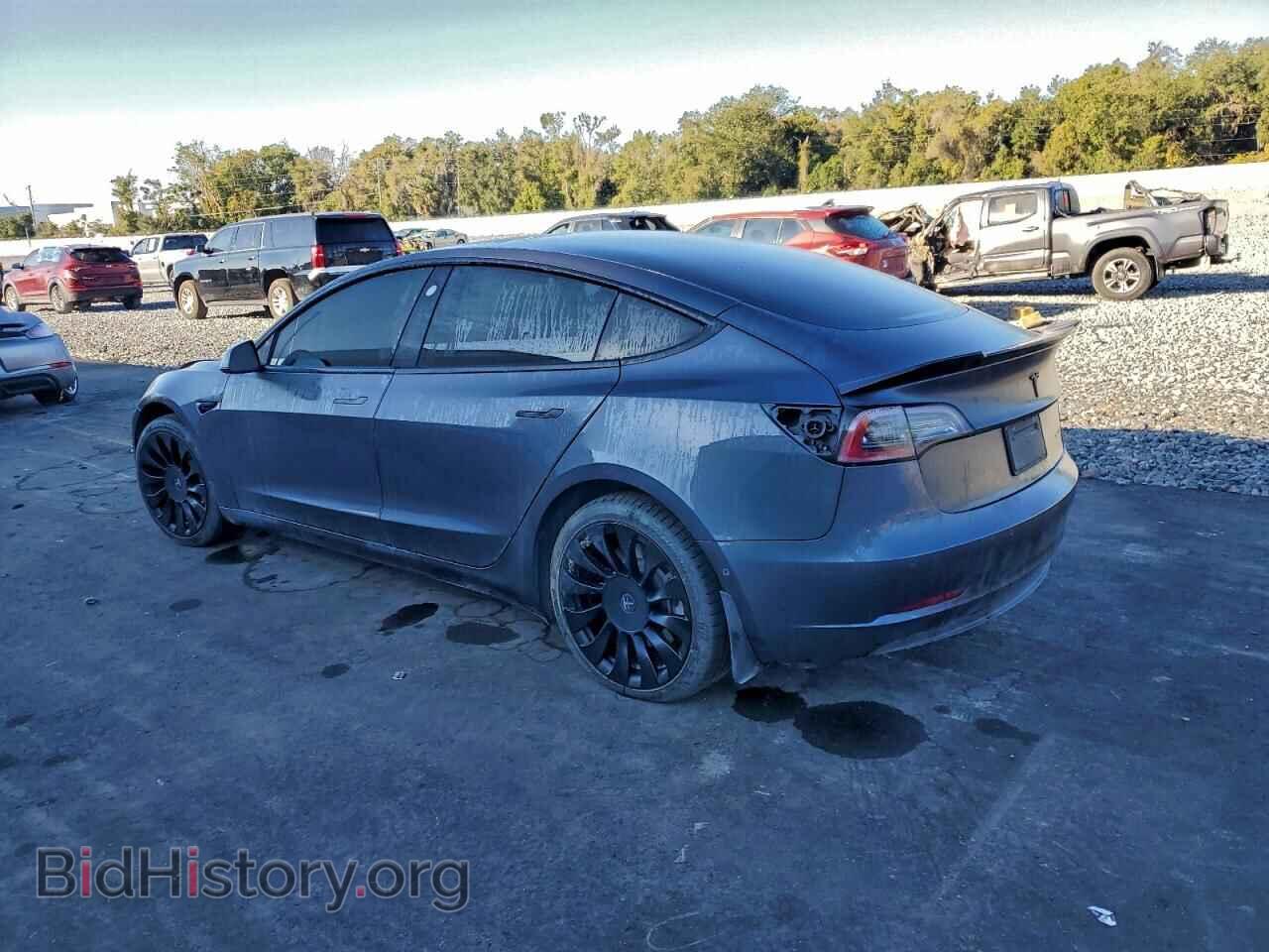 2022 TESLA MODEL 3 - VIN: 5YJ3E1EB4NF109276 - Фото 2