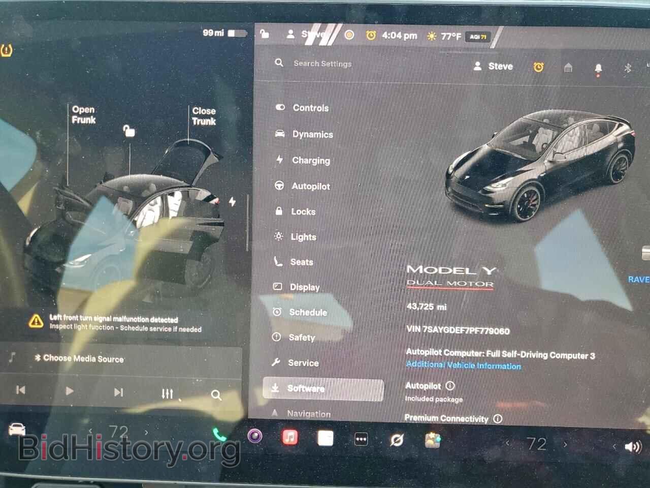 2023 TESLA MODEL Y - VIN: 7SAYGDEF7PF779060 - Фото 9