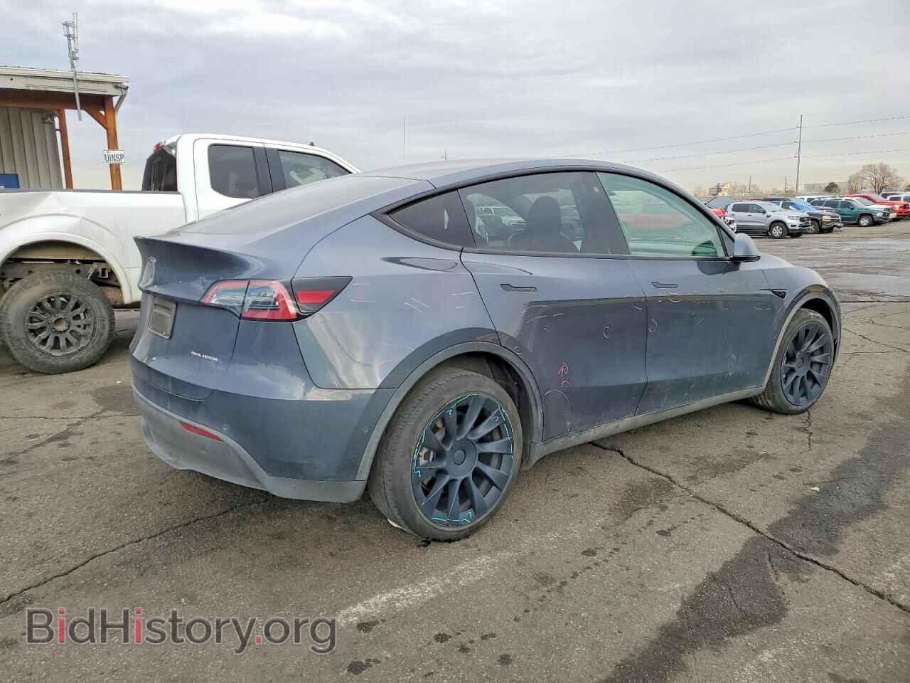 2022 TESLA MODEL Y - VIN: 7SAYGDEE8NA021021 - Фото 3