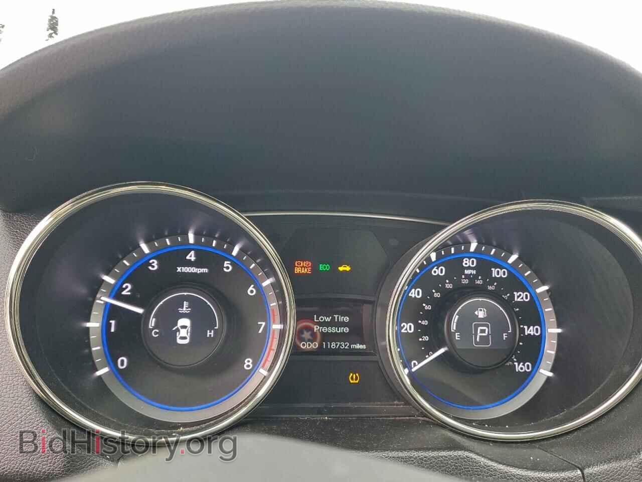 2012 HYUNDAI SONATA - VIN: 5NPEC4AC0CH435329 - Фото 9
