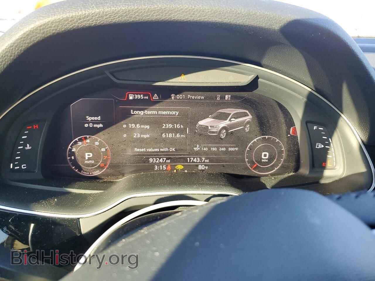 2019 AUDI Q7 - VIN: WA1VAAF79KD008990 - Фото 9