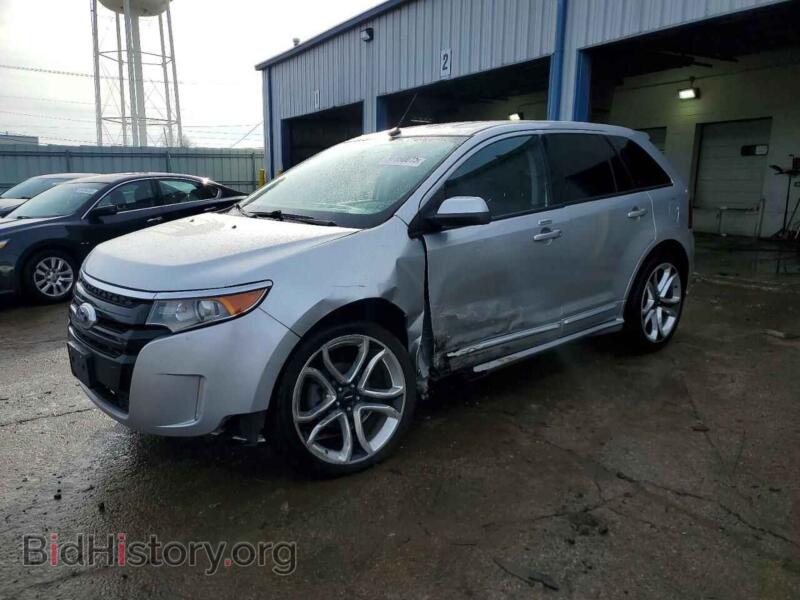 2012 Ford EDGE Sport (VIN 2FMDK4AK7CBA78731) — фото 1 из 15, Copart, повреждение: бок