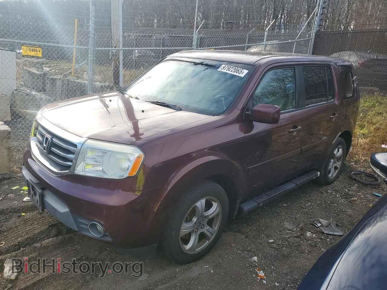 Photo 5FNYF4H47CB078734 - HONDA PILOT 2012