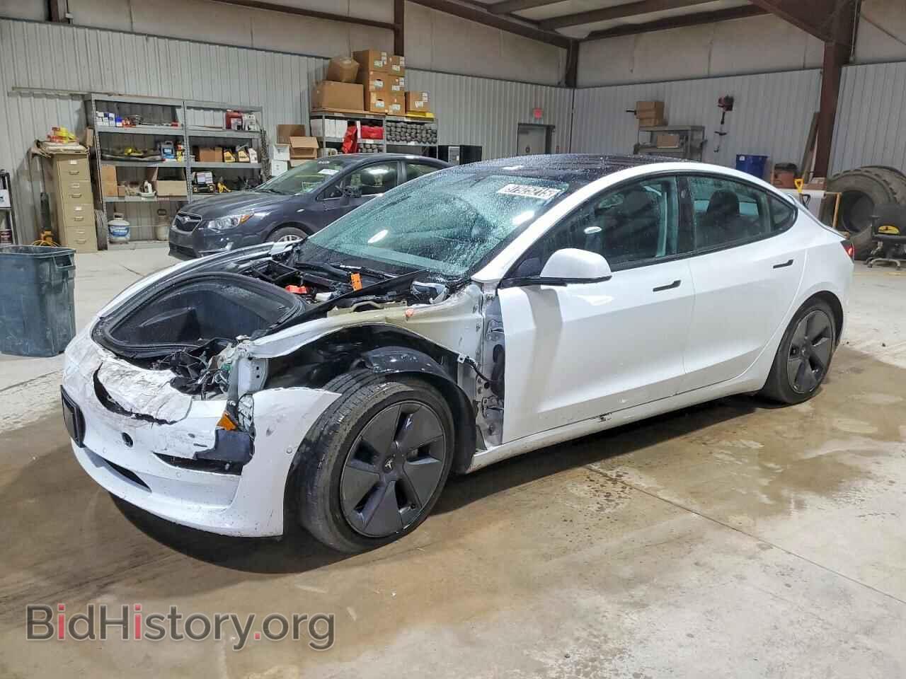 Photo 5YJ3E1EA7MF090969 - TESLA MODEL 3 2021