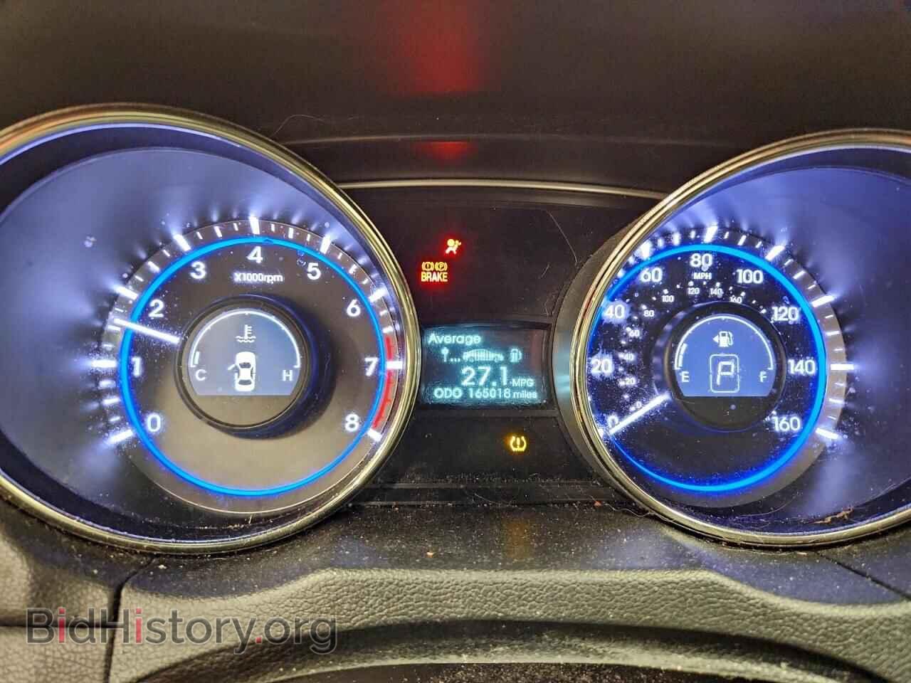 2012 HYUNDAI SONATA - VIN: 5NPEC4AC0CH374869 - Фото 9