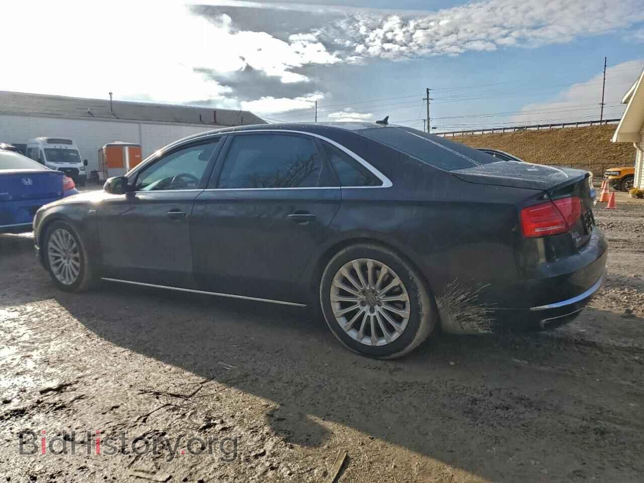 2013 AUDI A8 - VIN: WAUR2AFD0DN019848 - Фото 2