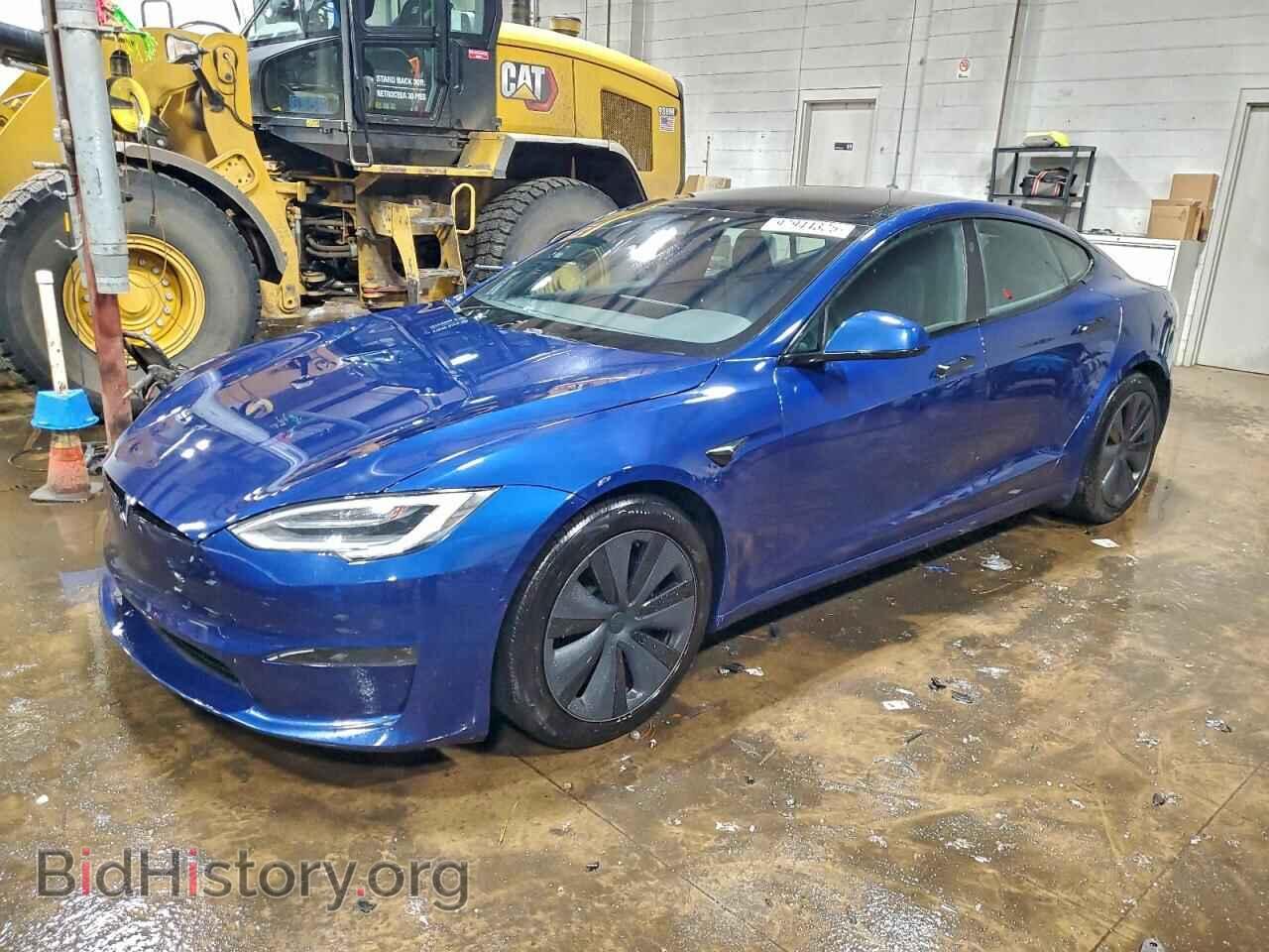 Фотография 5YJSA1E51MF440526 - TESLA MODEL S 2021