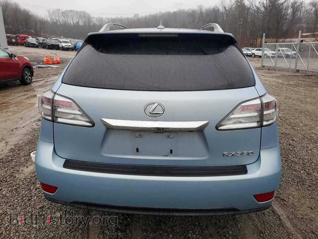 2011 LEXUS RX350 - VIN: 2T2BK1BA9BC096147 - Фото 6