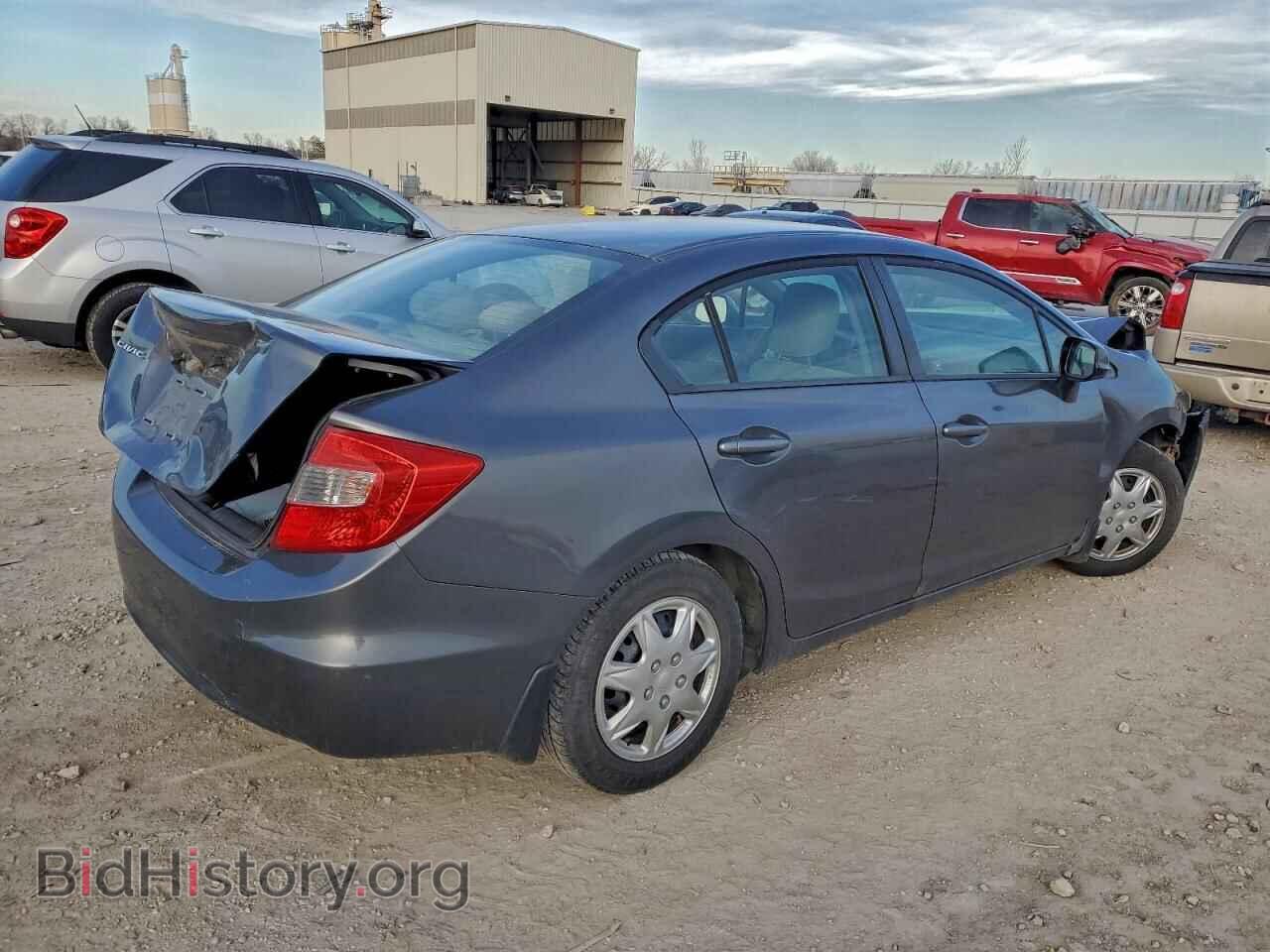 2012 HONDA CIVIC - VIN: 19XFB2F55CE045370 - Фото 3