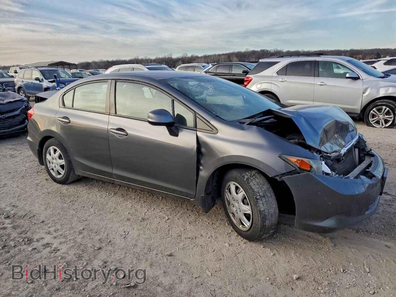 2012 HONDA CIVIC - VIN: 19XFB2F55CE045370 - Фото 4