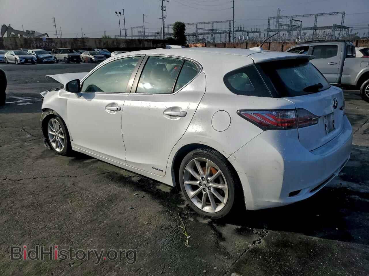 2012 LEXUS CT 200 - VIN: JTHKD5BH1C2099349 - Фото 2
