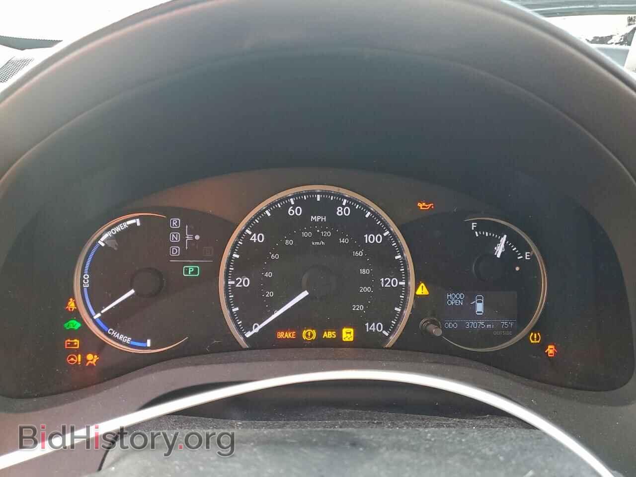 2012 LEXUS CT 200 - VIN: JTHKD5BH1C2099349 - Фото 9