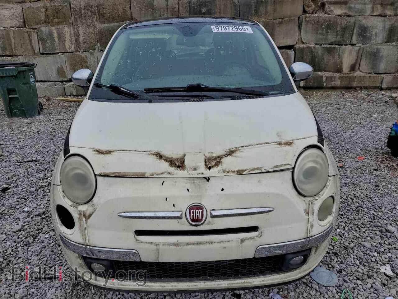 2012 FIAT 500 - VIN: 3C3CFFCR4CT106603 - Фото 5