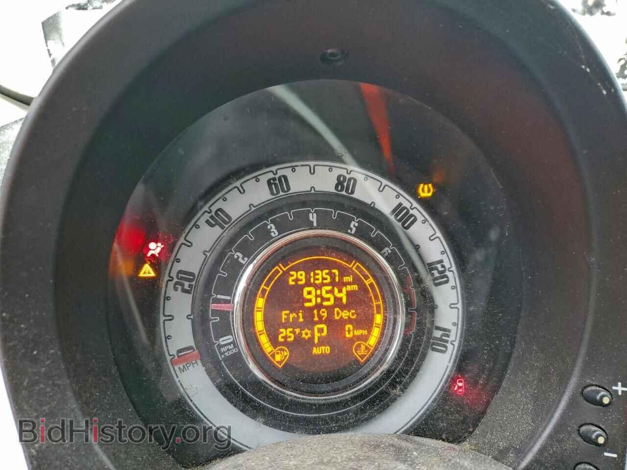 2012 FIAT 500 - VIN: 3C3CFFCR4CT106603 - Фото 9