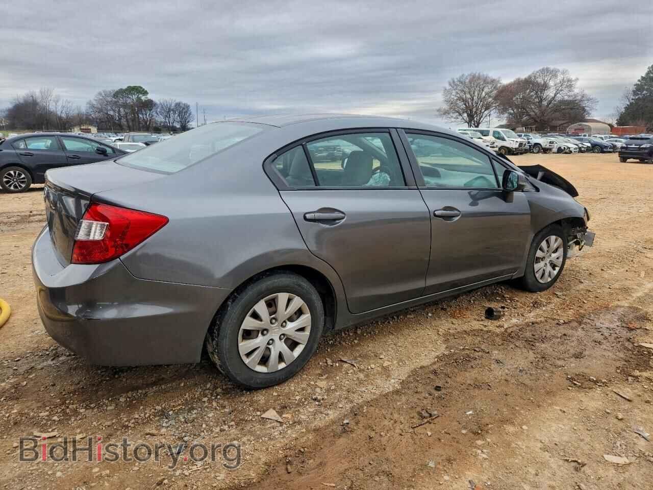2012 HONDA CIVIC - VIN: 2HGFB2F57CH306391 - Фото 3