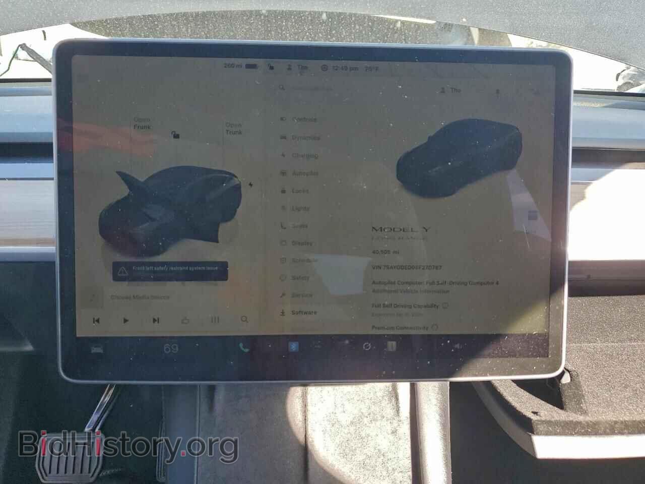 2025 TESLA MODEL Y - VIN: 7SAYGDED9SF270787 - Фото 9