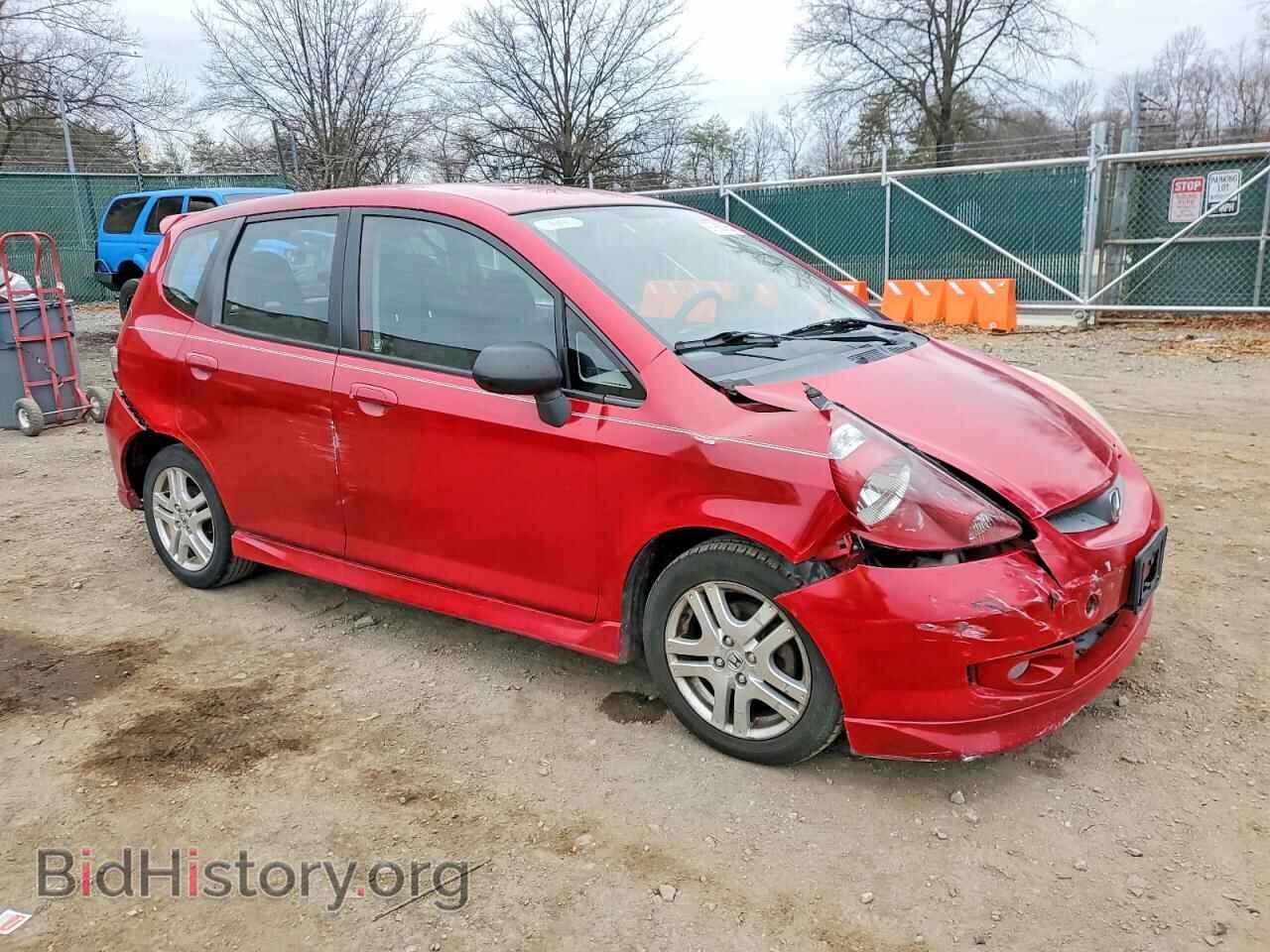2007 HONDA FIT - VIN: JHMGD386X7S007256 - Фото 4