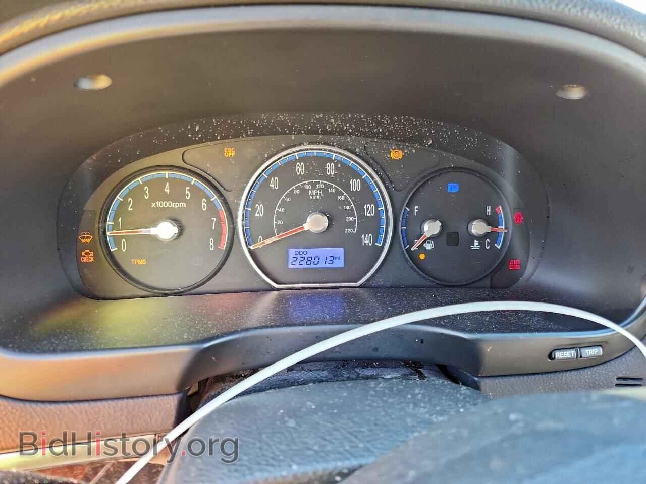 2009 HYUNDAI SANTA FE - VIN: 5NMSG13D79H330689 - Фото 9