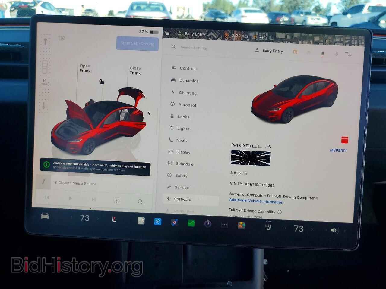 2025 TESLA MODEL 3 - VIN: 5YJ3E1ET1SF973383 - Фото 9