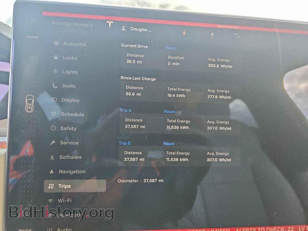 2023 TESLA MODEL X - VIN: 7SAXCBE53PF417584 - Фото 9