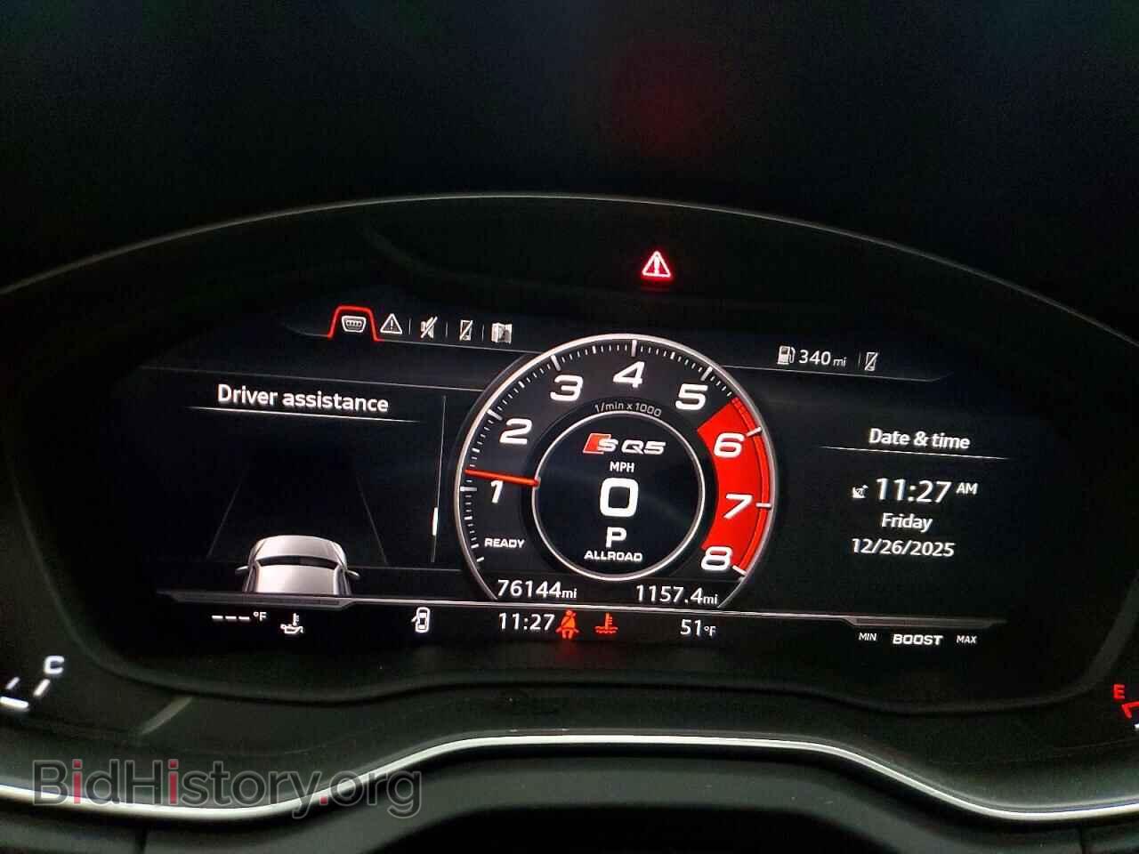 2019 AUDI SQ5 - VIN: WA1B4AFY4K2097513 - Фото 9